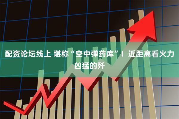 配资论坛线上 堪称“空中弹药库”！近距离看火力凶猛的歼